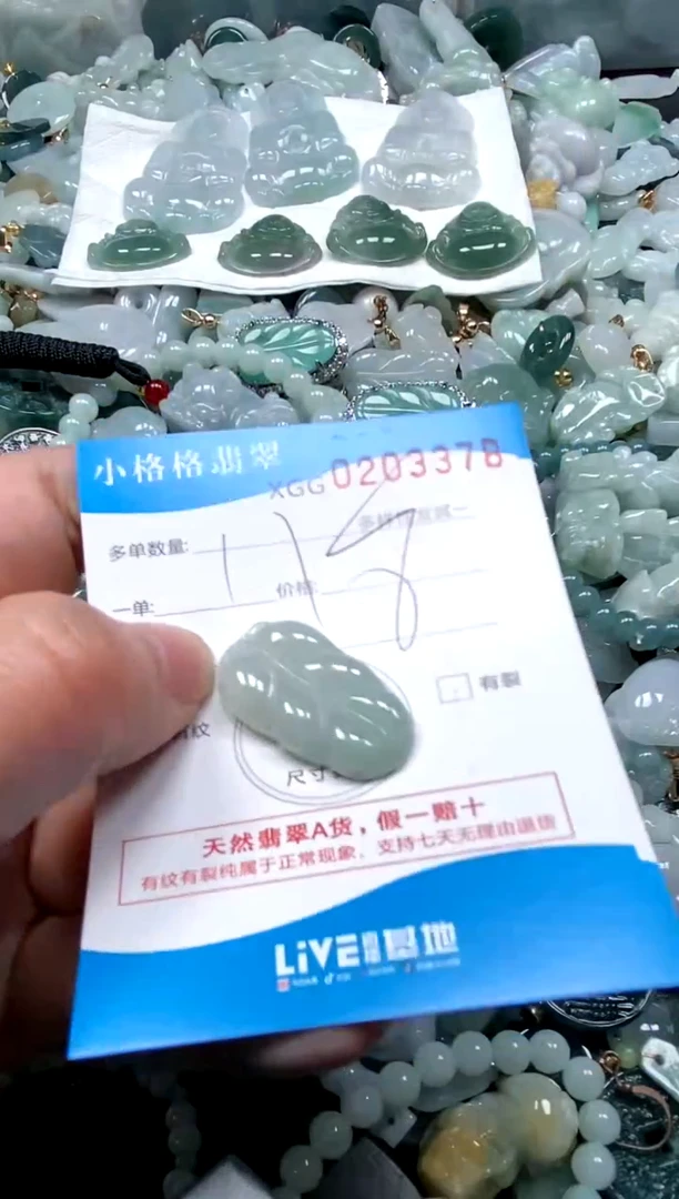 【闪购商品】翡翠颈饰未镶嵌闪购商品0203378