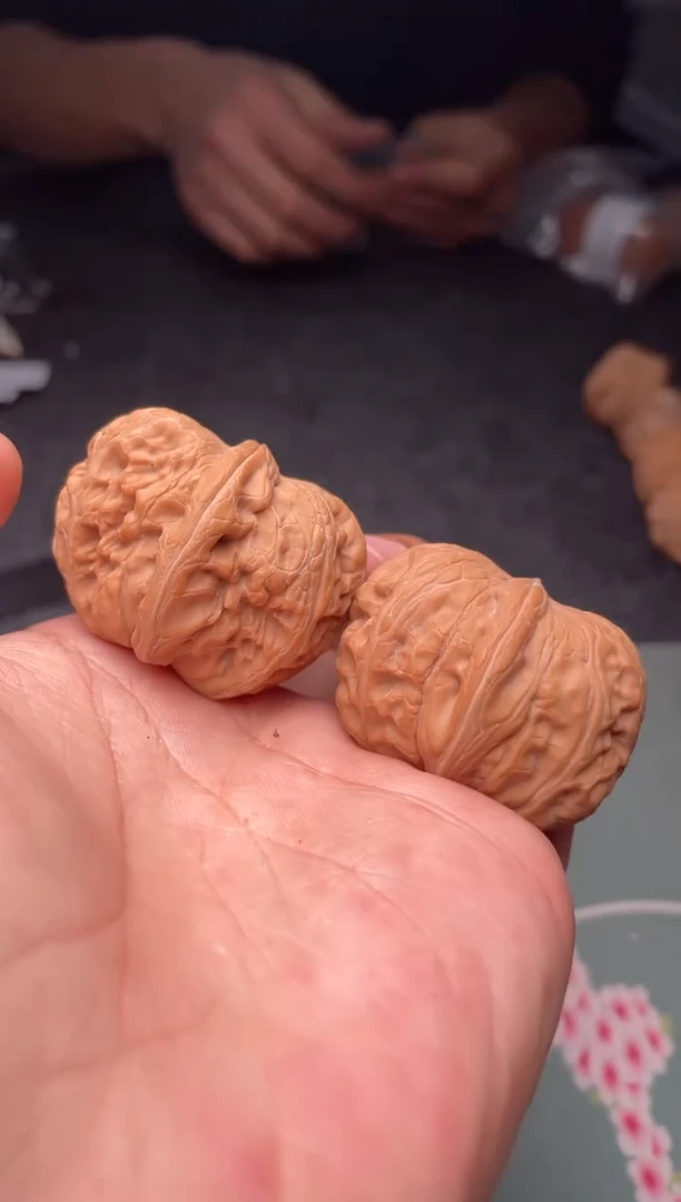 把件文玩核桃a278 元宝 41尺 小水尖