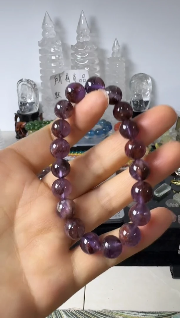 未镶嵌手链水晶矿坑微瑕6