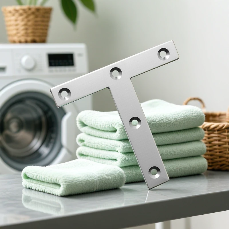 加厚不锈钢角码T字型家具连接件特大号三角支架