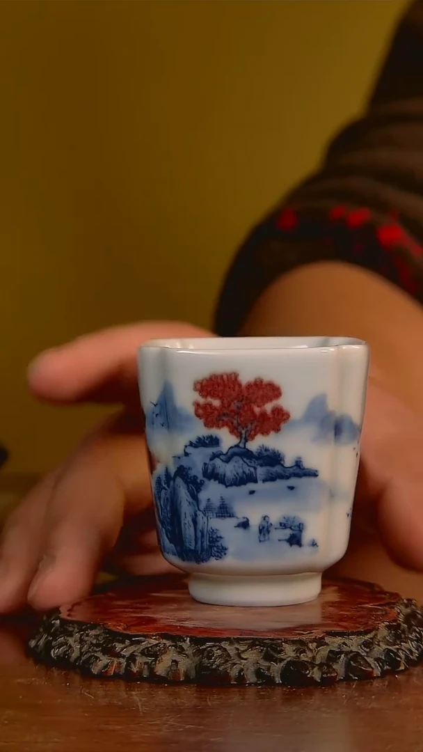 【闪购商品】杯手工手绘杯杯很美丽