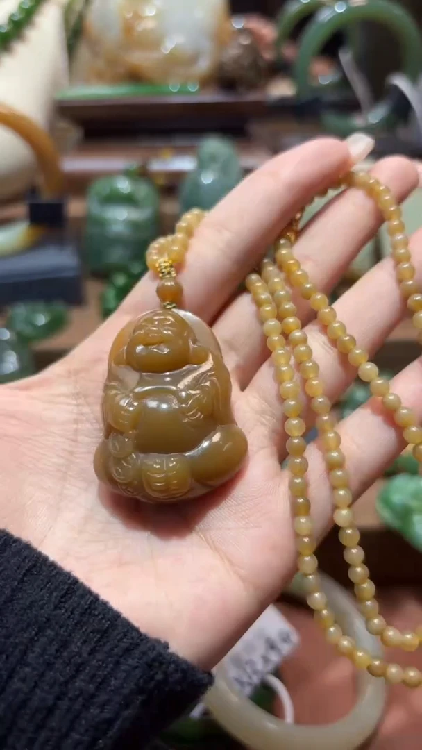 颈饰未镶嵌和田玉1