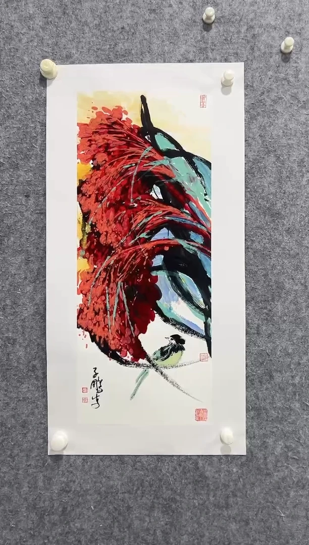 【闪购商品】国画李子鹏-1.5平尺-国画