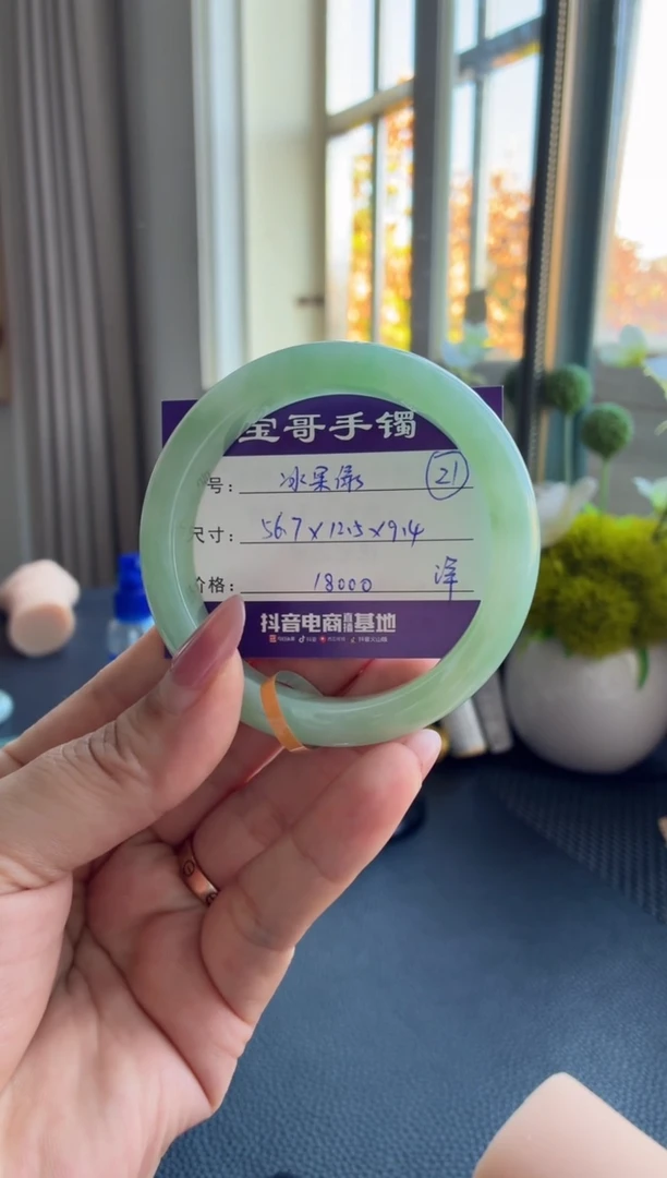 未镶嵌手镯翡翠翡翠手镯 21