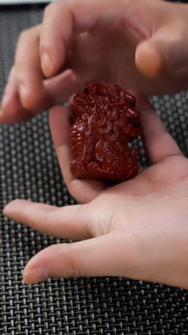 茶壶紫砂麒麟朱泥茶宠