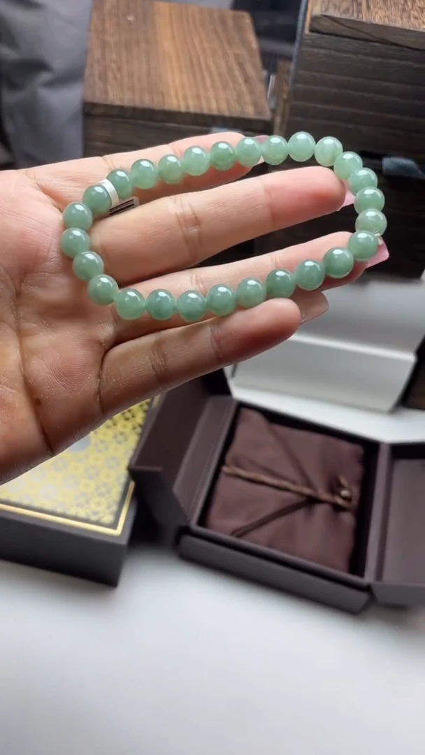 未镶嵌手链翡翠手串