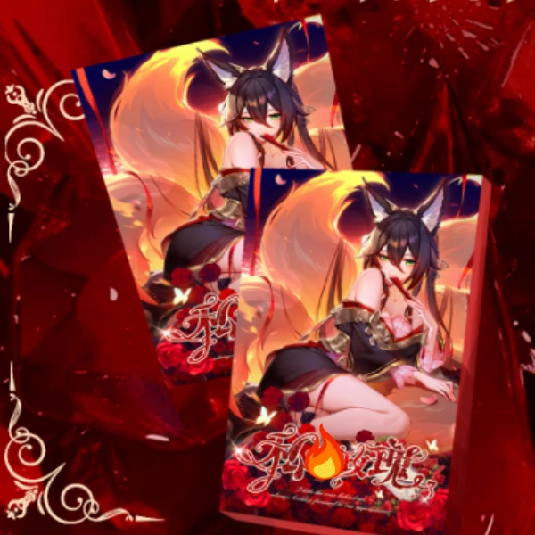 小K【撕撕卡】响卡文创-私y玫瑰-动漫收藏卡牌盲盒（同意代拆）