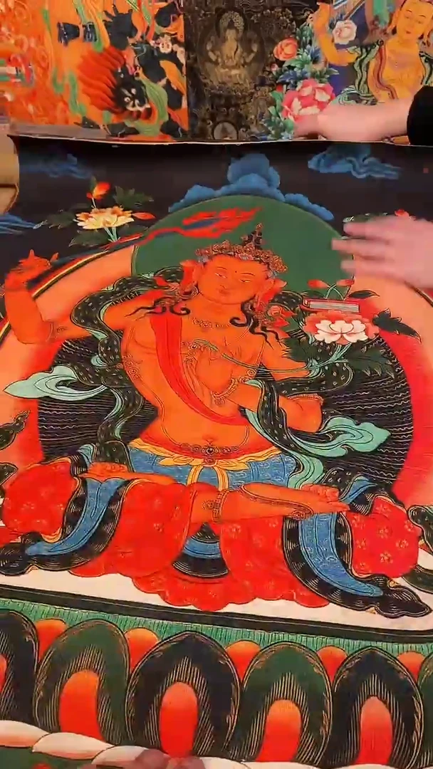 装裱画精美唐卡tk16320