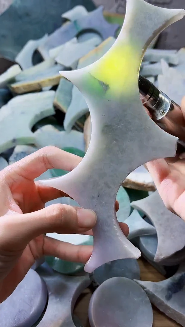 裸石翡翠翡翠a货正品玉石陈051
