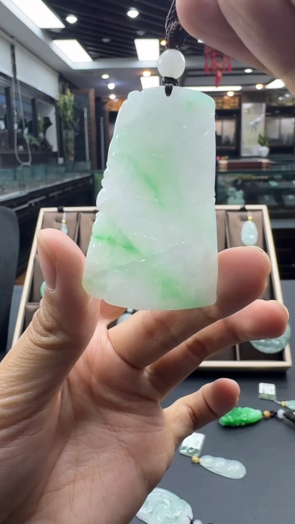 颈饰未镶嵌翡翠竹节