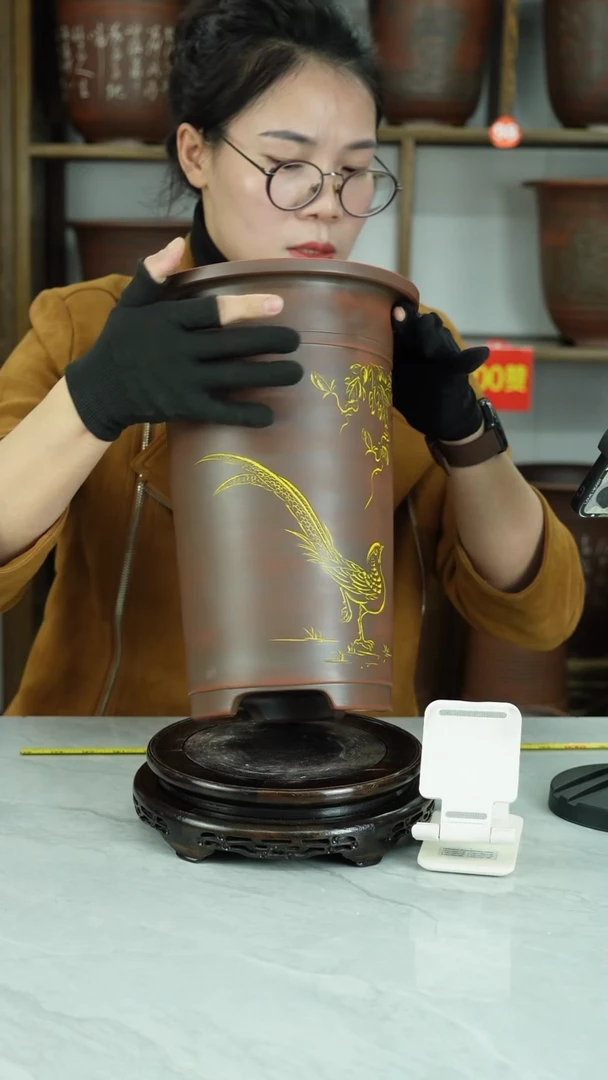 【闪购商品】桶盆全手工制作高温烧