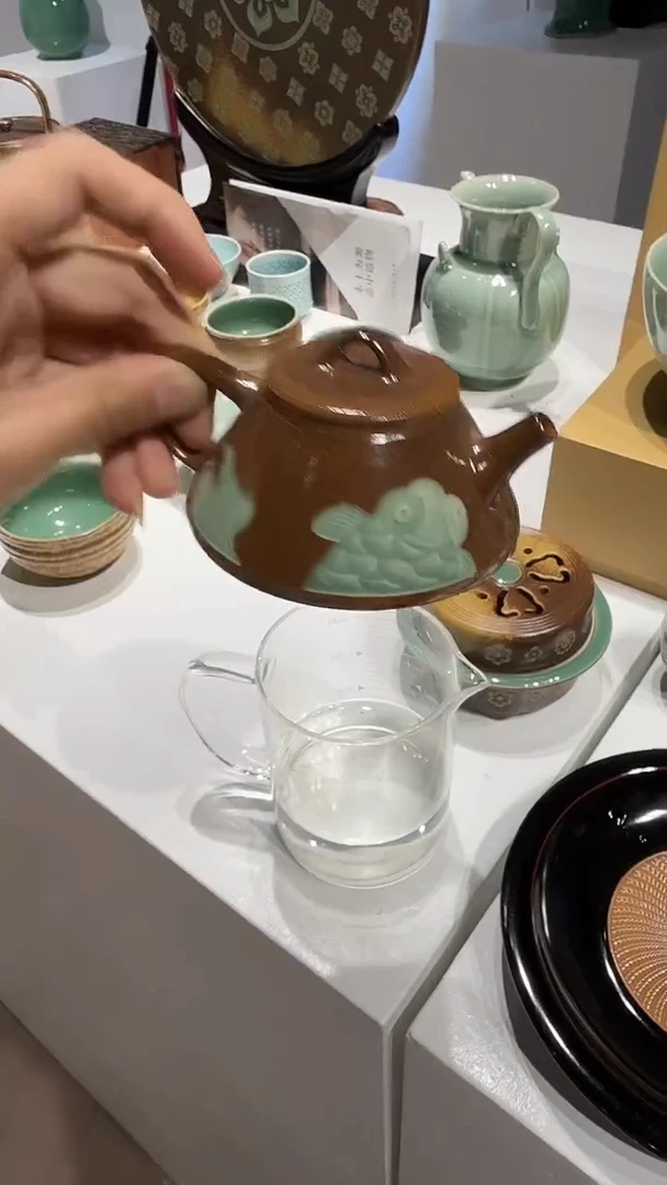 青瓷手工茶器包邮
