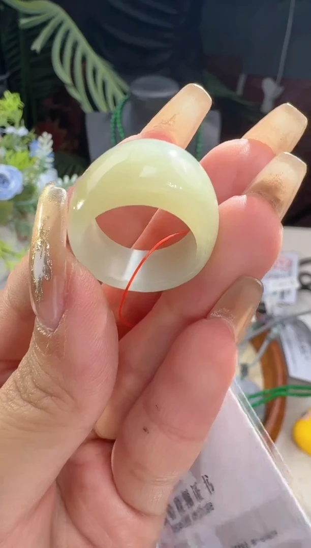 【闪购商品】和田玉戒圈未镶嵌戒圈