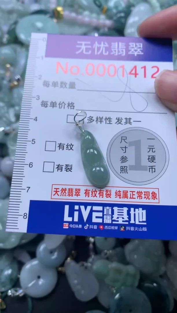 颈饰未镶嵌翡翠1412