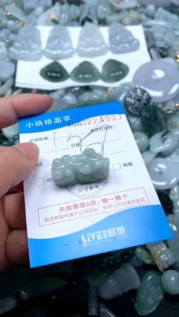 【闪购商品】翡翠颈饰未镶嵌闪购商品0224953