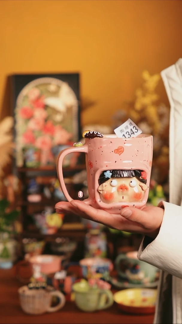 原来如瓷原创手作陶瓷1343