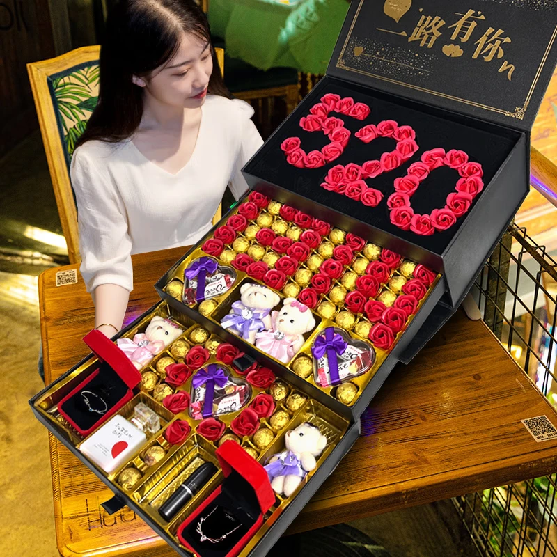 Dove/德芙情人节圣诞节平安夜礼物巧克力礼盒送女生女朋友老婆