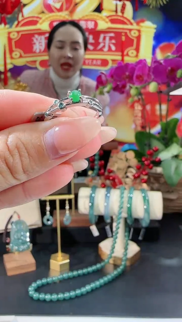 【闪购商品】翡翠戒指合金戒指多样性发一