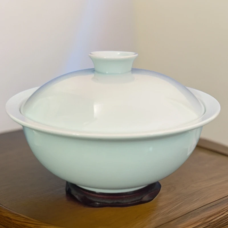 景德镇陶瓷影青釉大品锅