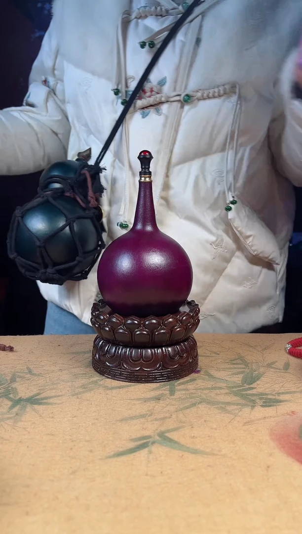 【闪购商品】47--大漆酒葫芦----300ML