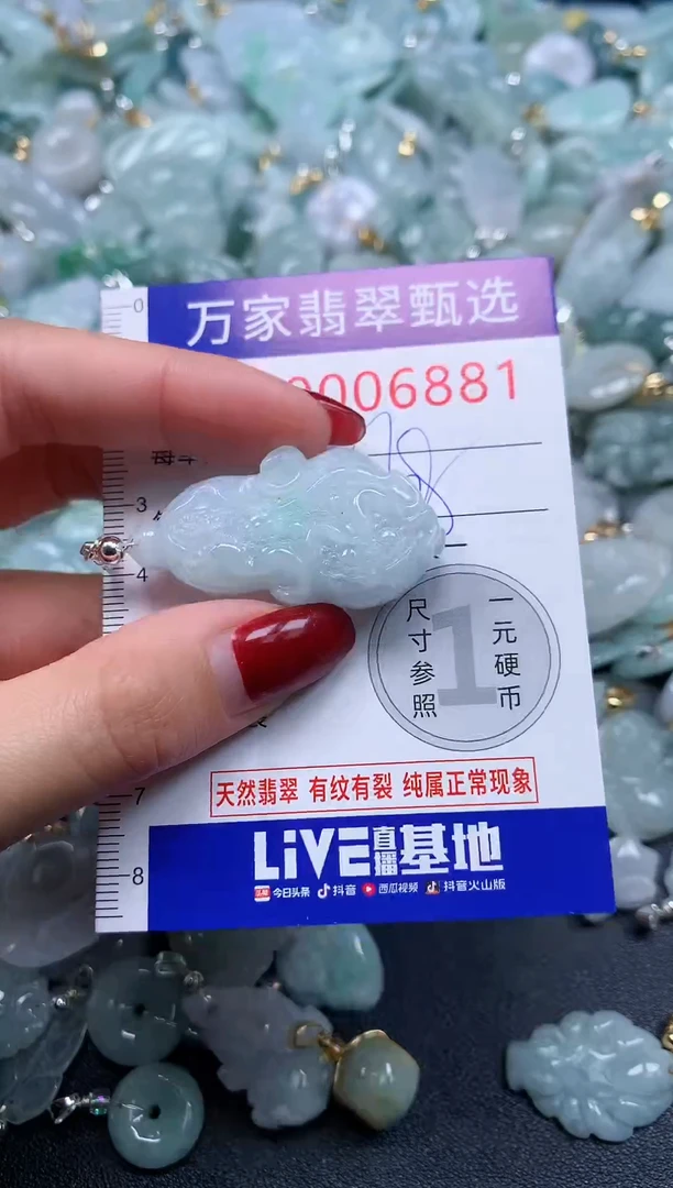 颈饰未镶嵌翡翠6881