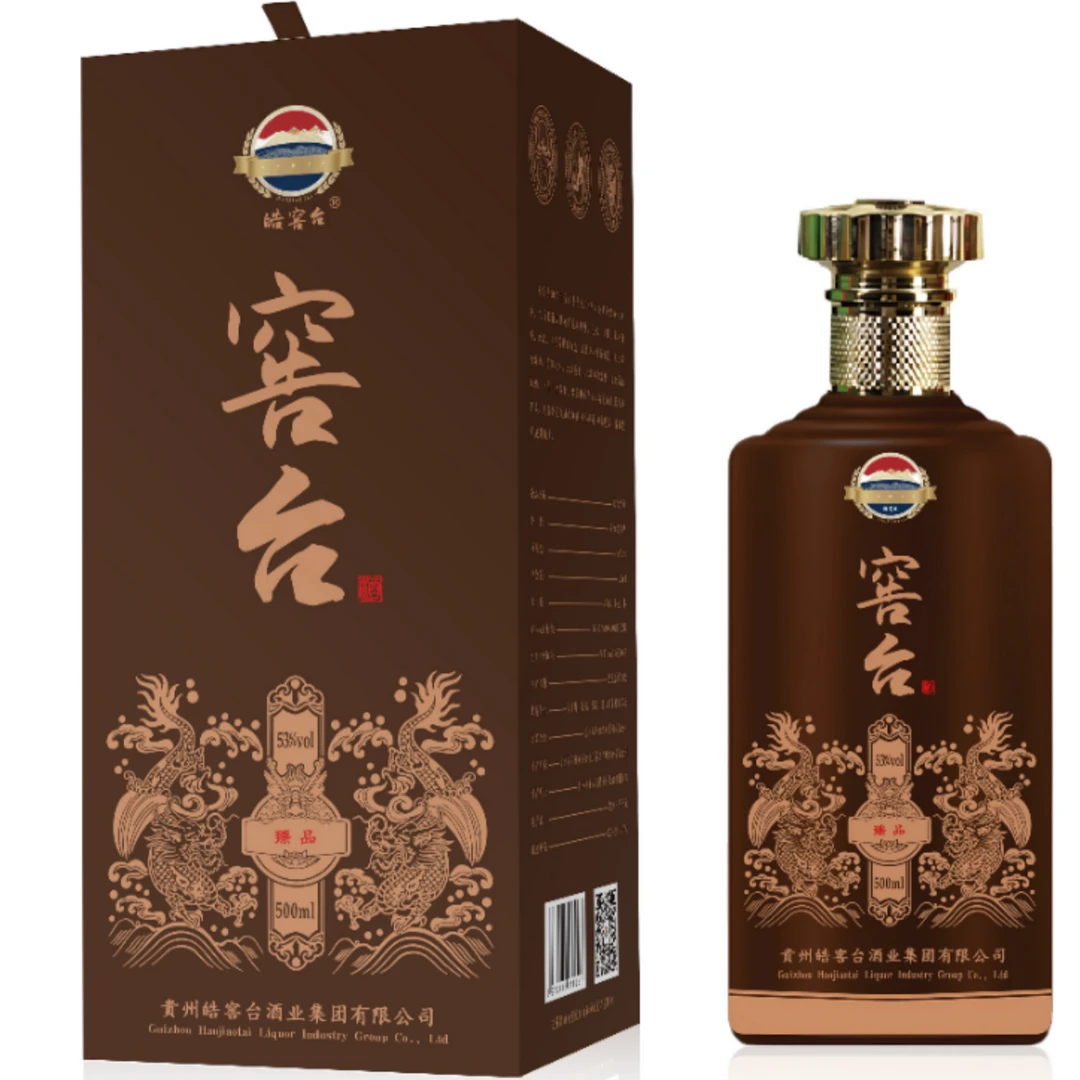 HAOJIAOTAI/皓窖台茅台镇53度酱香型白酒自饮宴请粮食酒53%Vol500