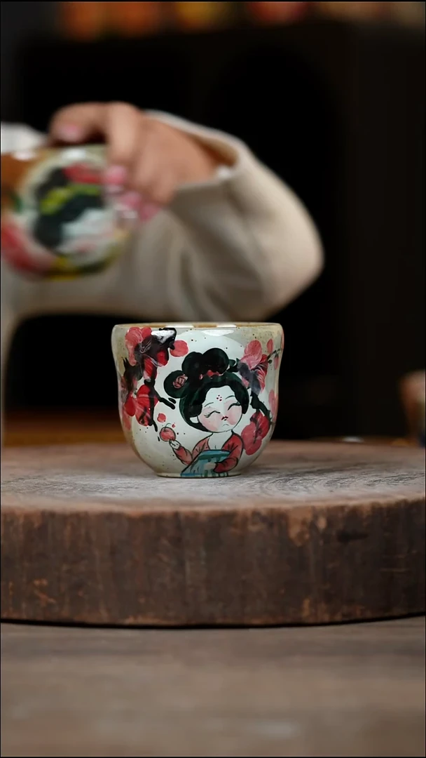 瓷片景德镇高温釉下彩（食品级）