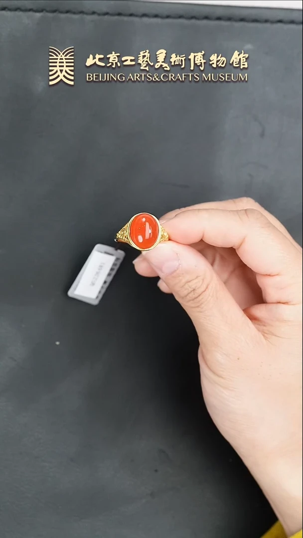 【闪购商品】南红玛瑙戒指银S925镶嵌B0118GMD501（多样性发货）戒指