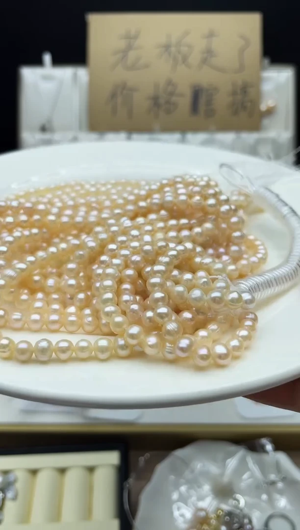 淡水珍珠未镶嵌项链项链