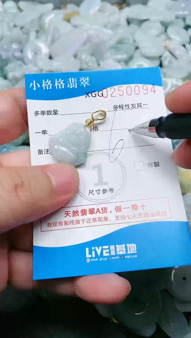 翡翠未镶嵌颈饰闪购商品0250094