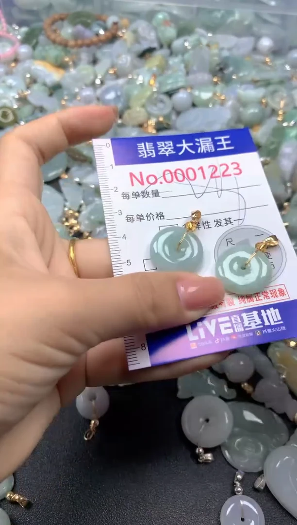颈饰未镶嵌翡翠1223