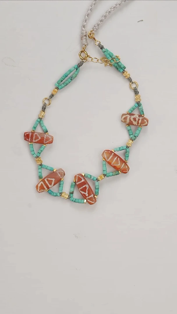 亚克力Z***k好看的红手串39