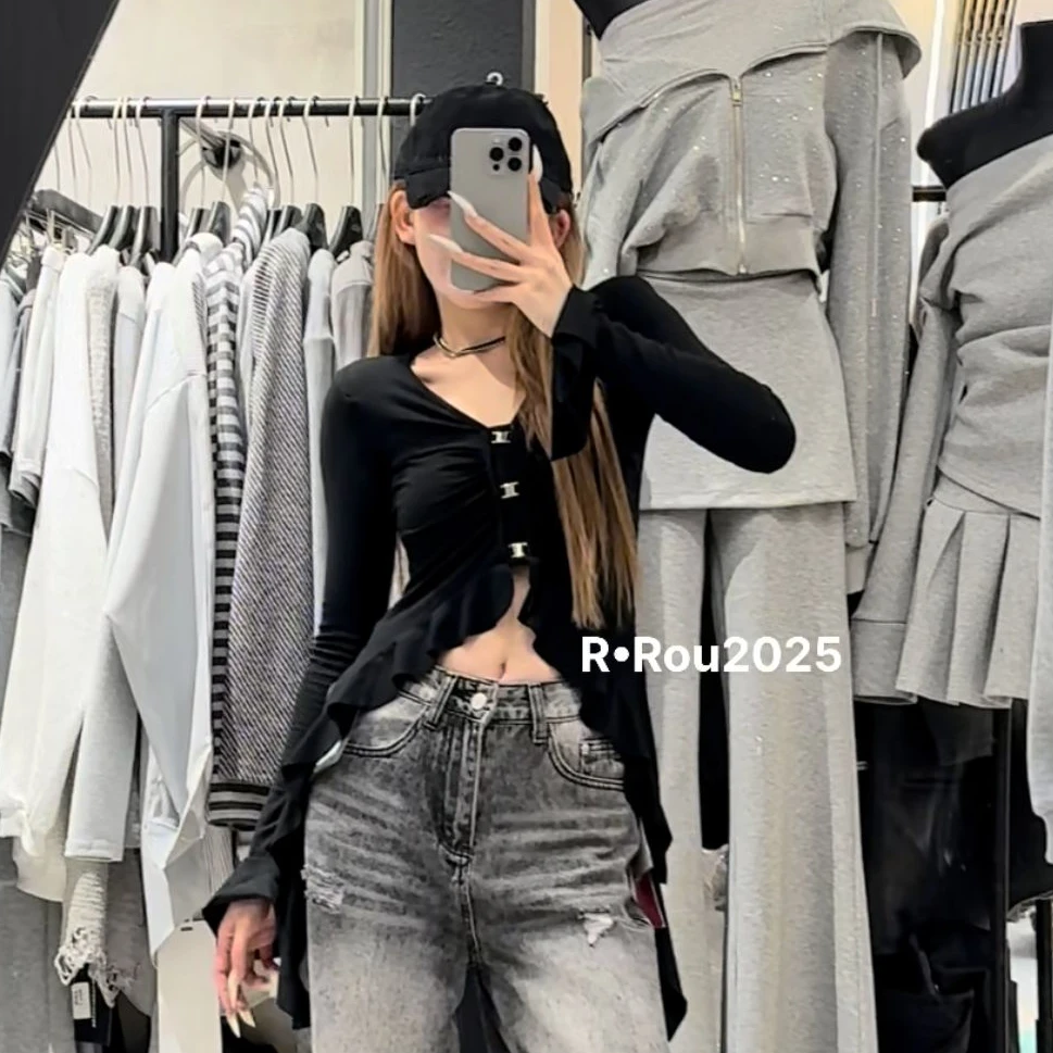 ROU-ROU）JIA辣妹重工上衣25R05