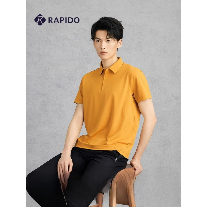 RAPIDO雳霹道2025年春男士经典简约休闲轻薄短袖POLO衫CN5342P03