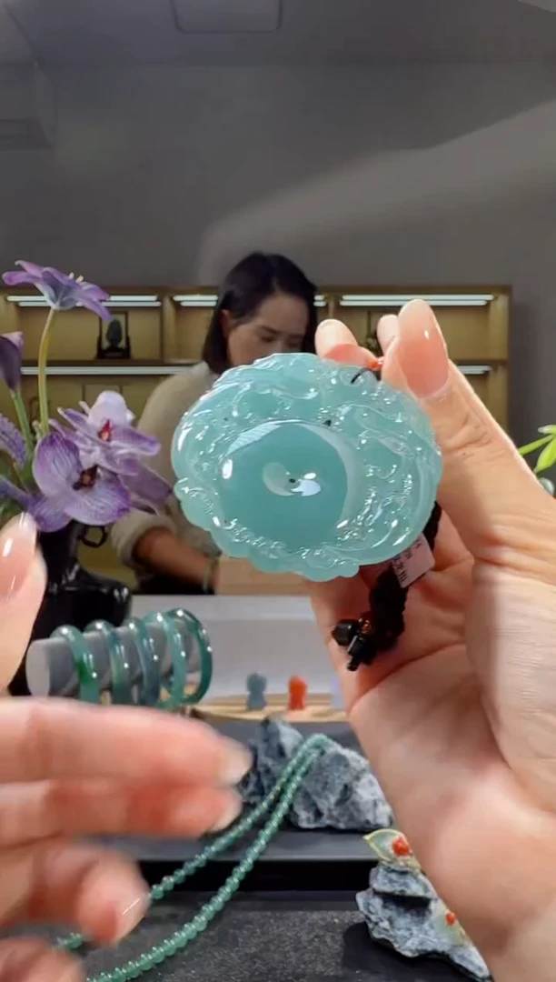 吊坠(不含链)未镶嵌翡翠仿古扣