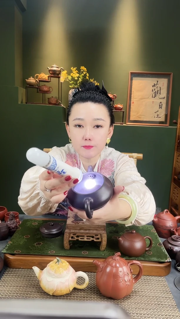 【闪购商品】紫砂茶壶石黄光器明炉宜兴紫砂壶