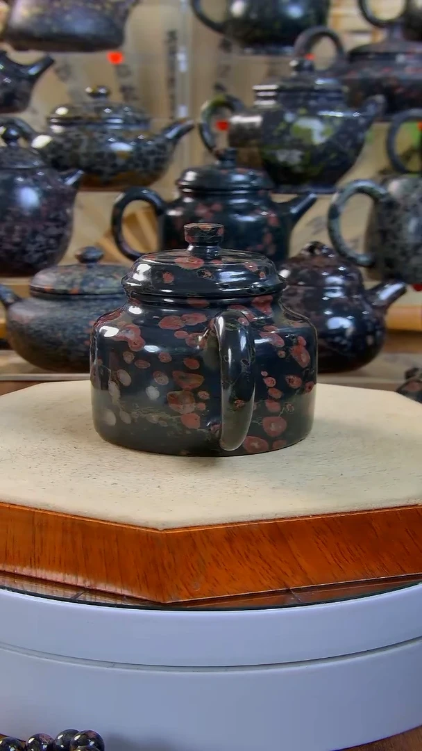 奢上奢梅花玉茶具