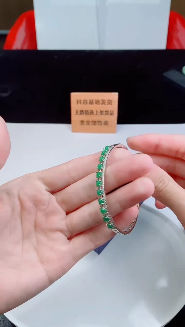 颈饰未镶嵌翡翠