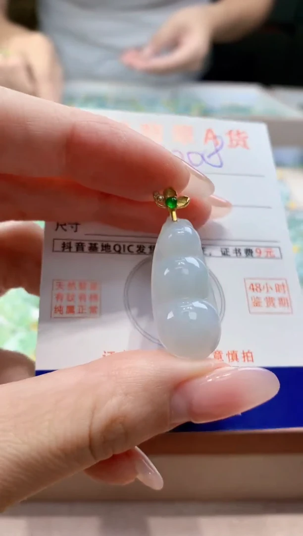 颈饰未镶嵌翡翠天然缅甸a货翡翠