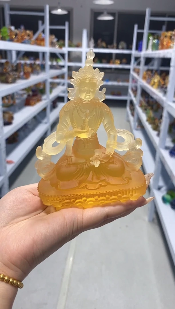 手工艺品琉璃金刚 古法琉璃 全品 不退不换