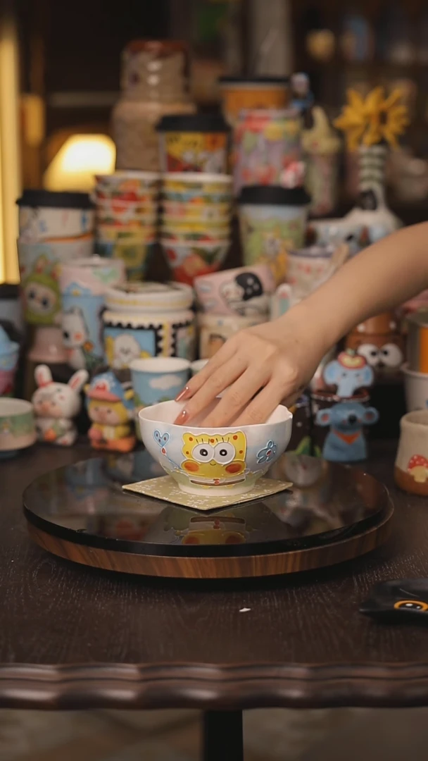 景德镇釉下彩绘设计师款式陶瓷