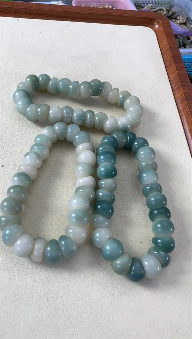 【闪购商品】白玉菩提手串15绿大肠