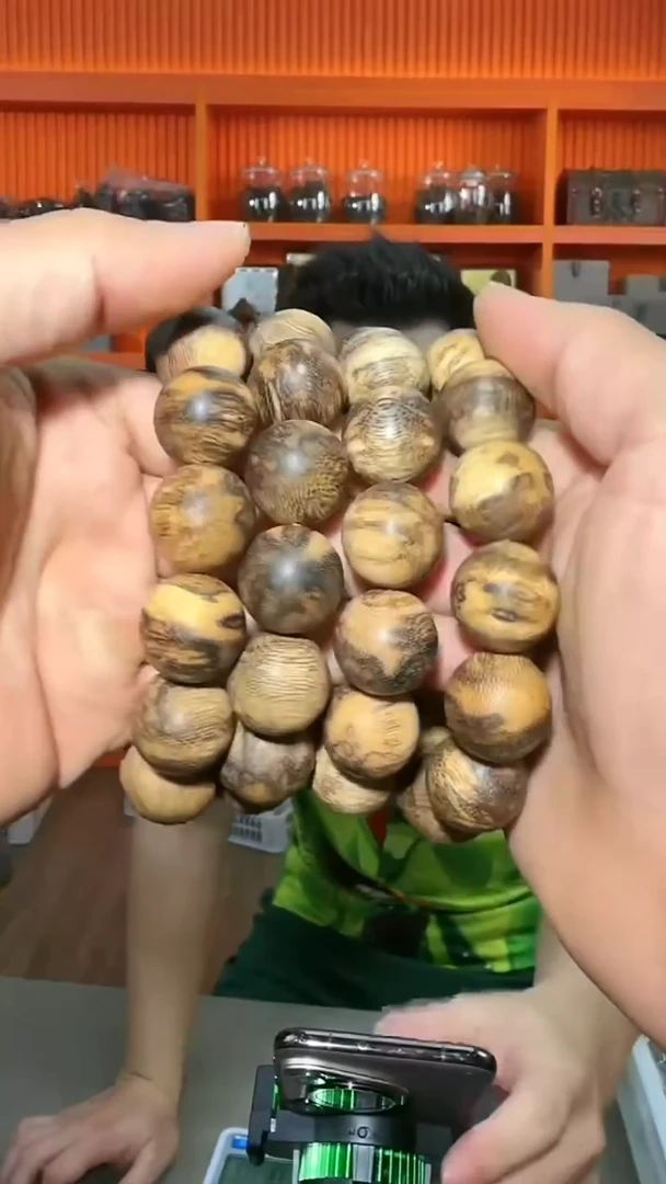 沉香手串a114单圈51g多样性发一