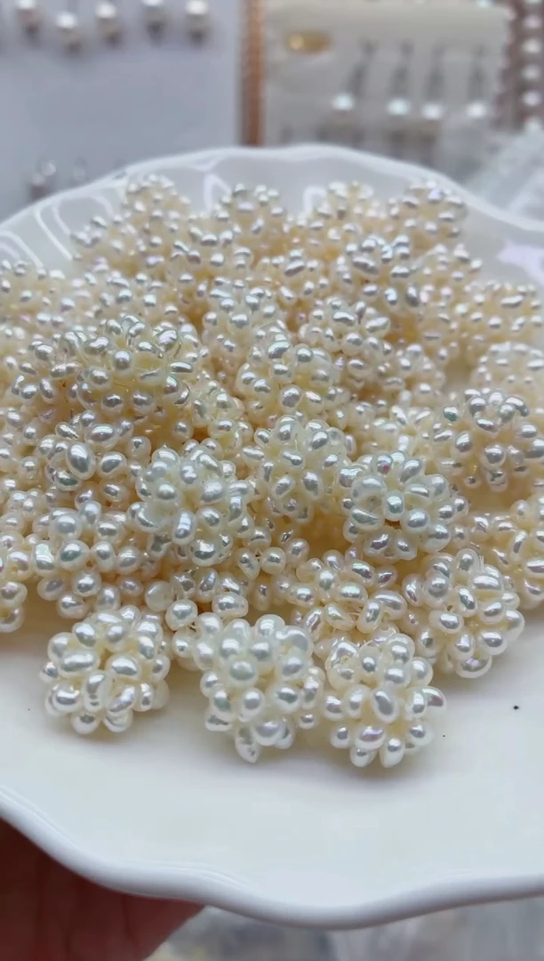 淡水珍珠未镶嵌吊坠(不含链)多样性发其一，非无暇