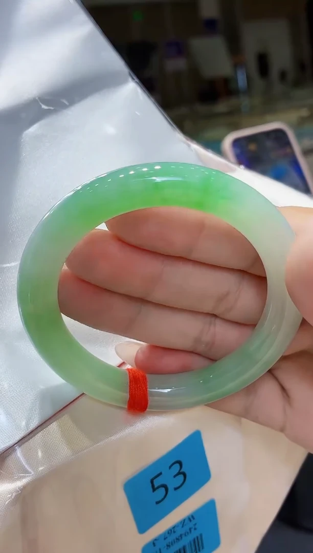 未镶嵌手镯翡翠翡翠手镯53-55