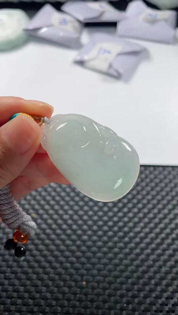 颈饰未镶嵌翡翠基地发货H 0854 如意