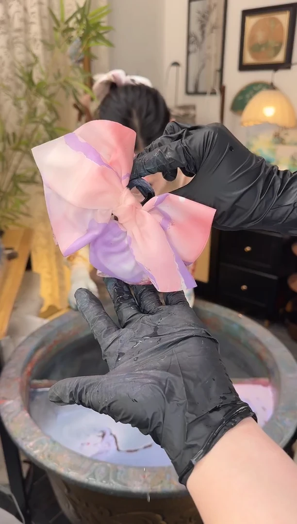 73 粉紫色 绘梦抓夹