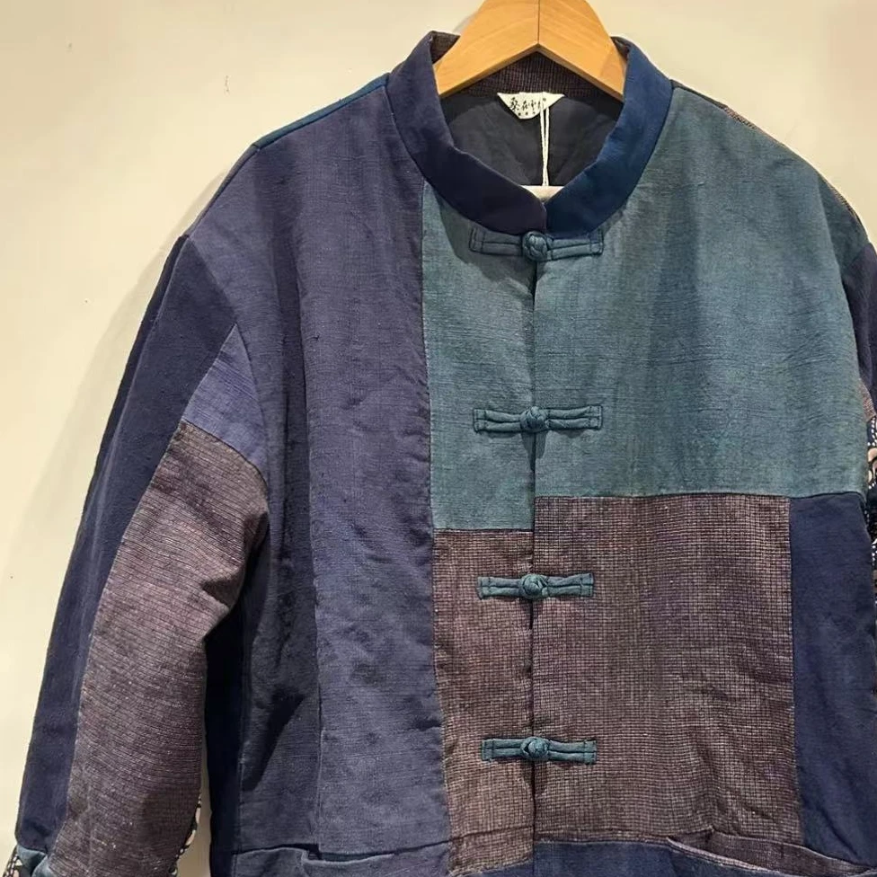 桑在云间 一阳唐装老布棉服