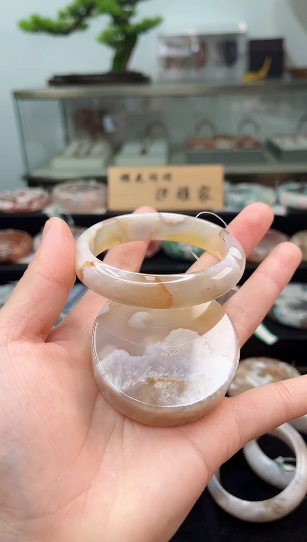 未镶嵌手镯石英质玉57圈口（赠品镯心）1593166