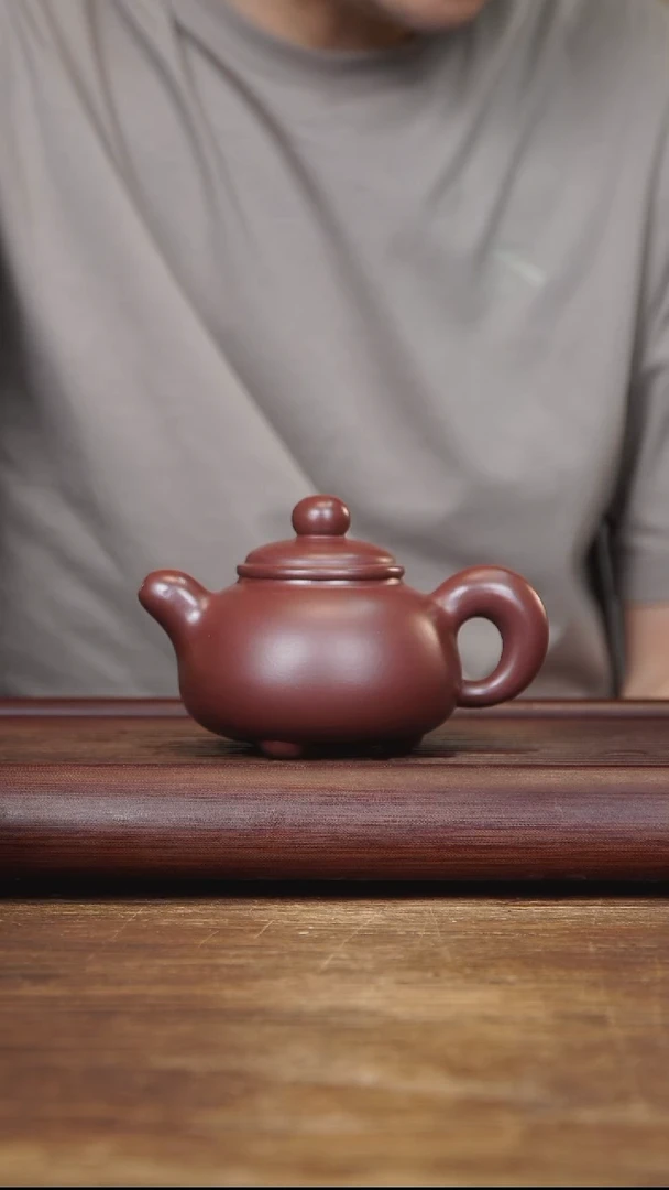 茶壶紫砂200ml ZQ大拍同款 玉露 龙血砂